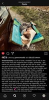 Shauna Coxsey post knee surgery